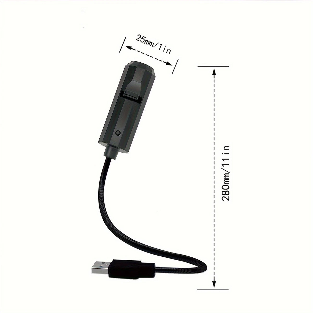 3-in-1 Rotatable USB Moon Light