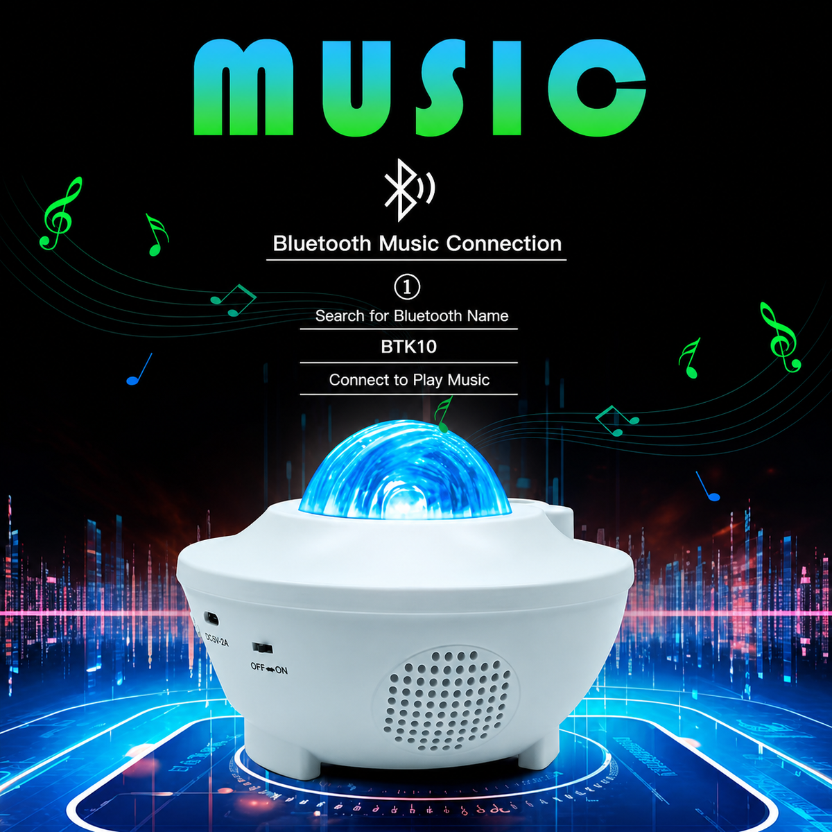 Galaxy Light Projector (Premium Version) + Free Mystery Gift