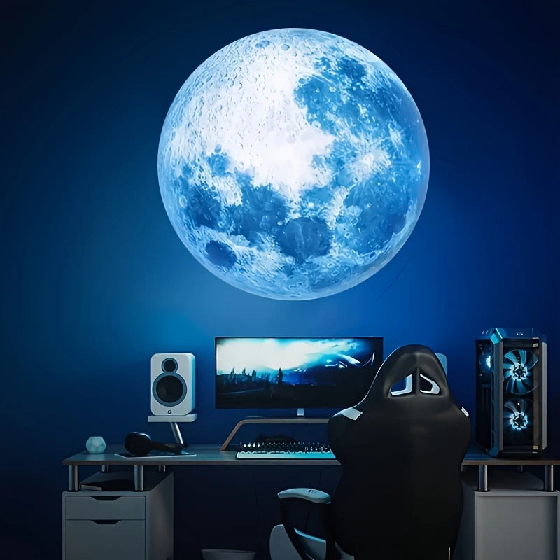 3-in-1 Rotatable USB Moon Light