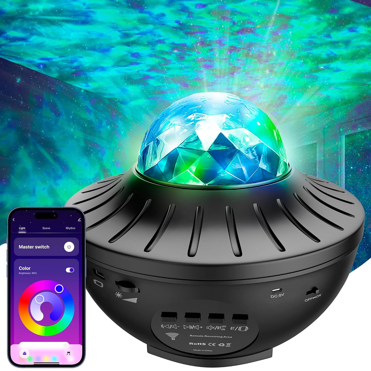 Galaxy Light Projector (Premium Version) + Free Mystery Gift