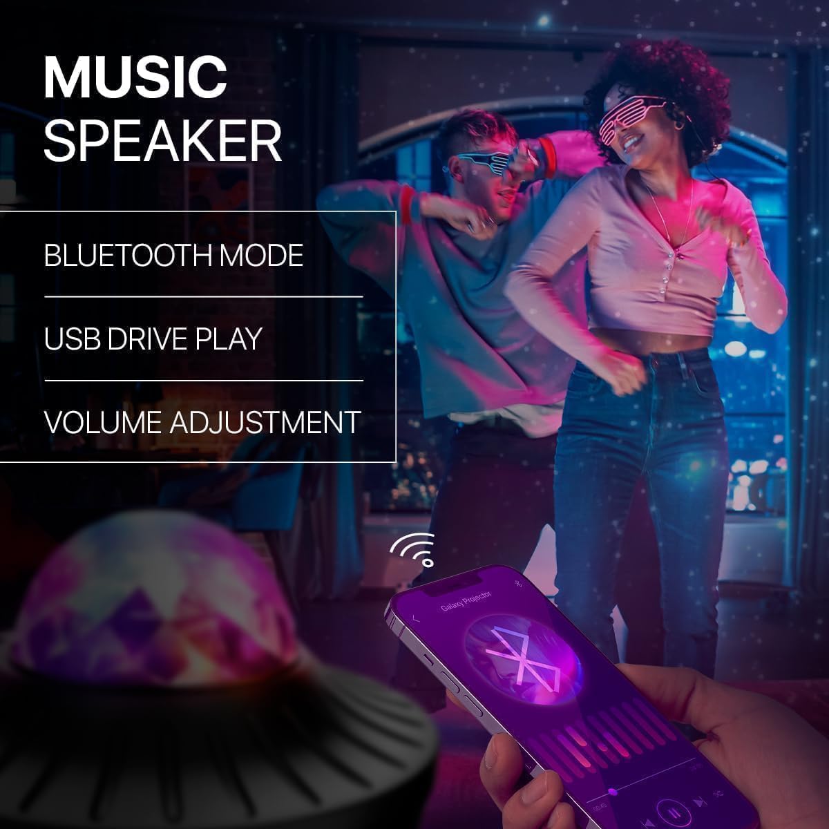Galaxy Light Projector (Premium Version) + Free Mystery Gift