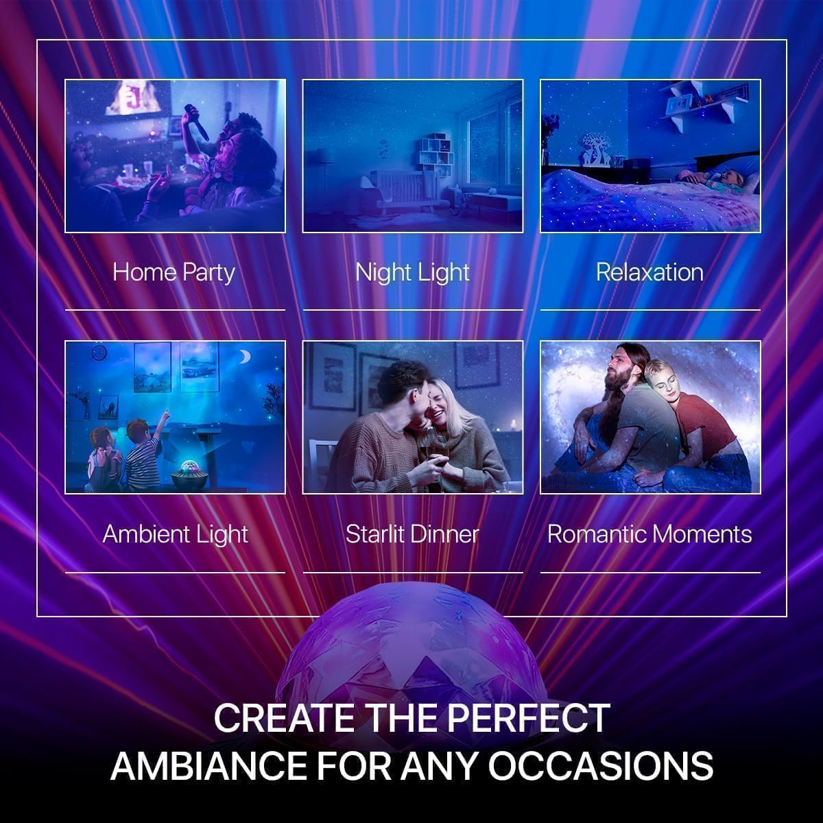 Galaxy Light Projector (Premium Version) + Free Mystery Gift