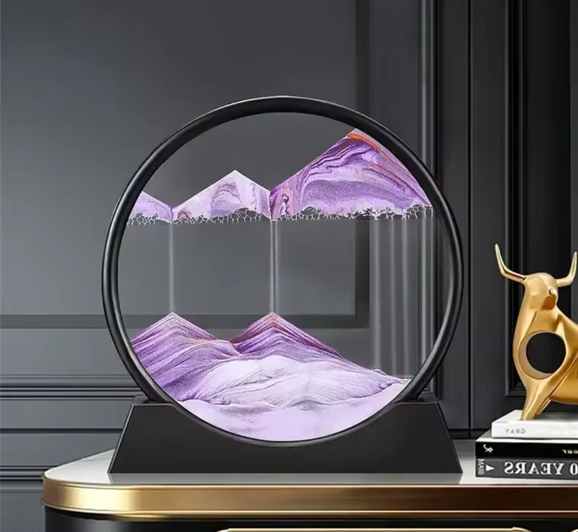 3d Moving Sandscape Frame (Random Color)