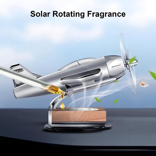 Solar Aeroplane Car Air Freshener